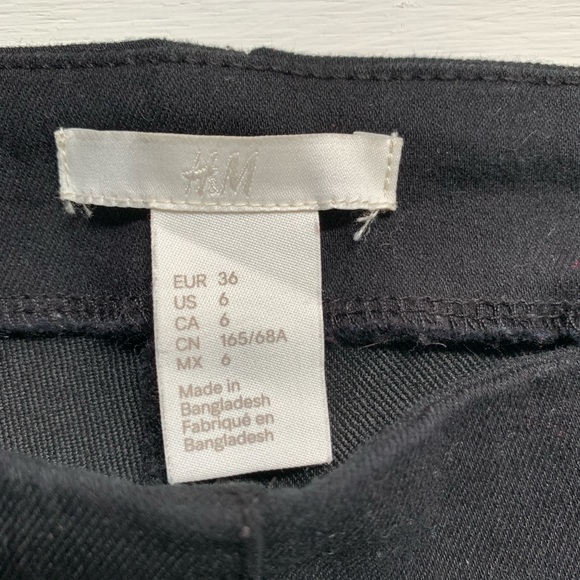 H&M High-rise Black Casual Pant - Picture 4 of 4